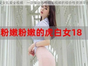 攵女乱爱全视频：一款集合各种精彩视频的综合性资源平台